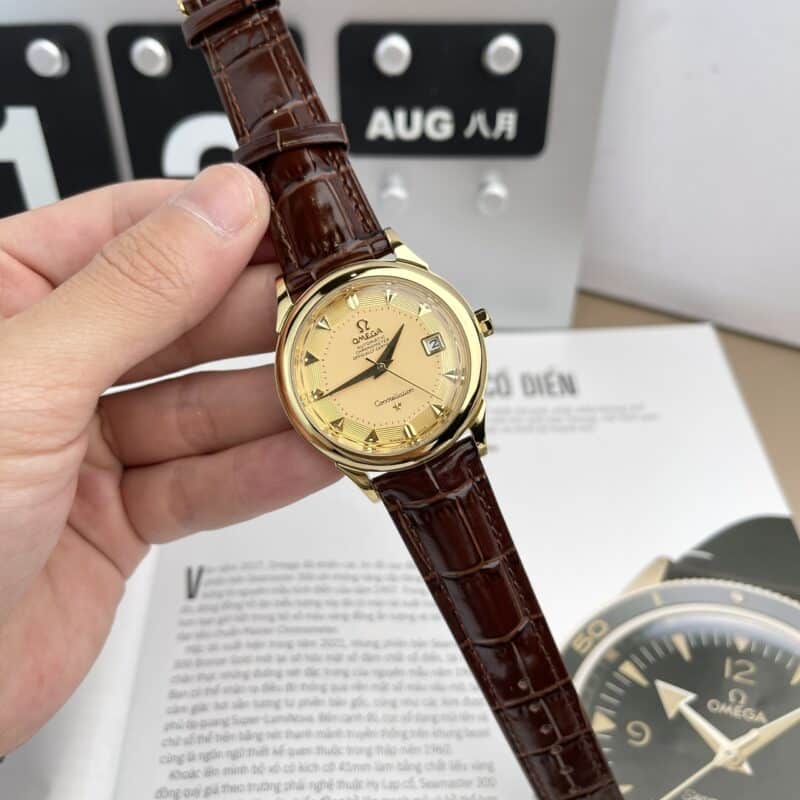 ĐỒNG HỒ OMEGA CỔ NAM MÁY CƠ SUPER FAKE NHẬT 40MM