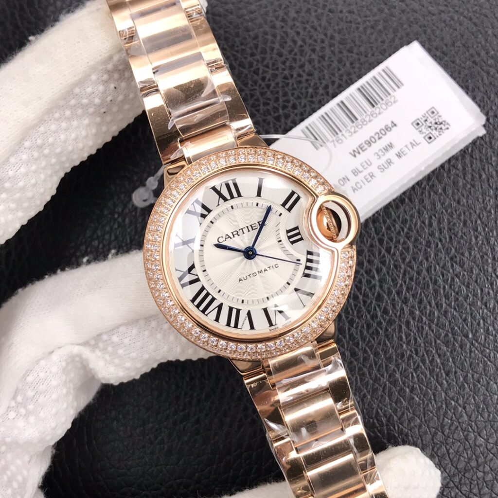 ĐỒNG HỒ CARTIER BALLON BLEU REP 11 NIỀNG ĐÁ