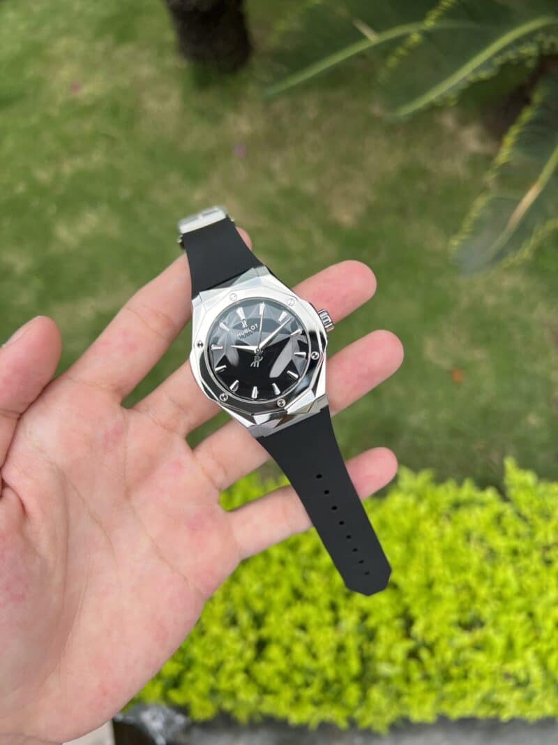 ĐỒNG HỒ HUBLOT CLASSIC FUSION ORLINSKI REP 11 DÂY CAO SU MÀU TRẮNG 40MM