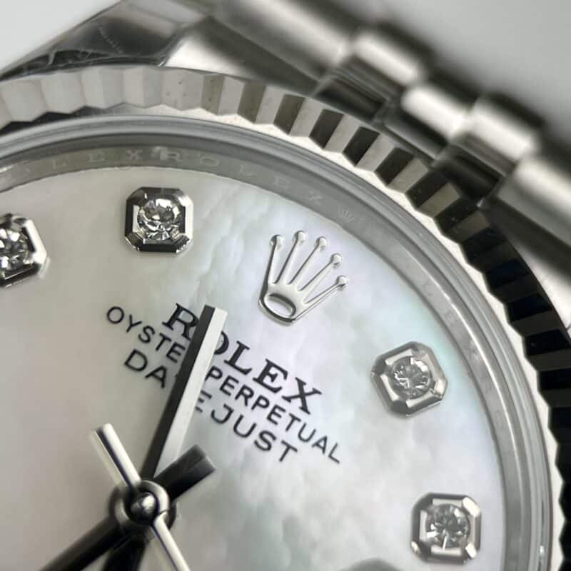 ĐỒNG HỒ ROLEX NỮ REPLICA 11 DATEJUST MẶT SỐ XÀ CỪ REPLICA 11 EW 31MM