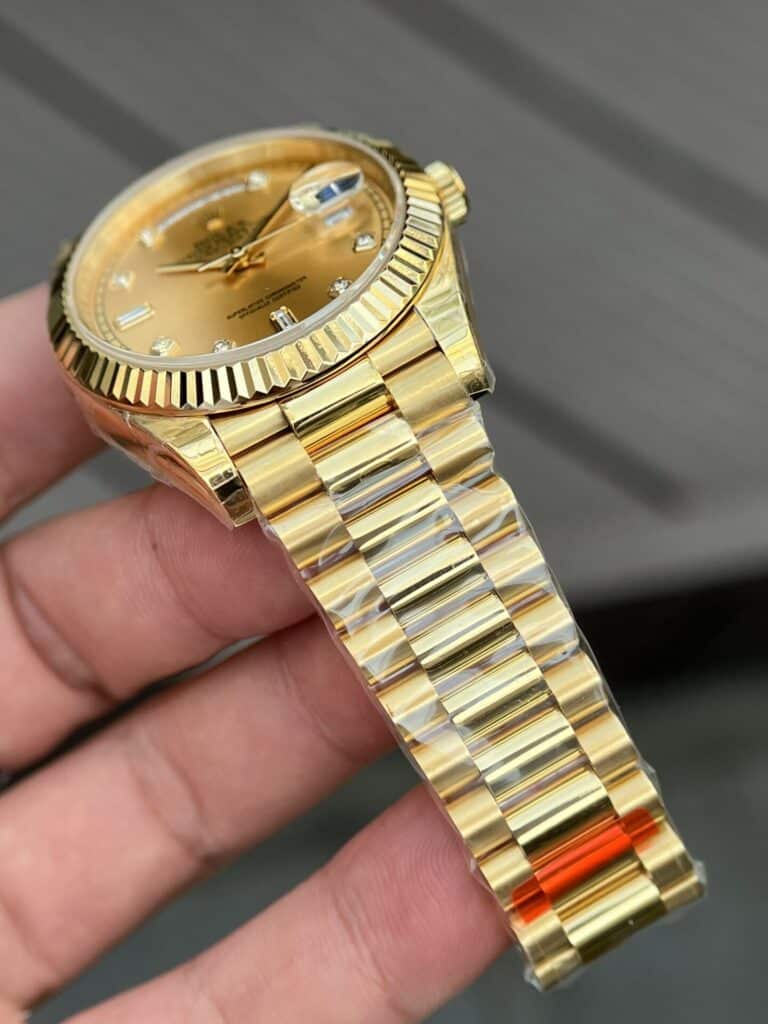 ĐỒNG HỒ ROLEX DAY-DATE FULL GOLD REPLICA 11 40MM