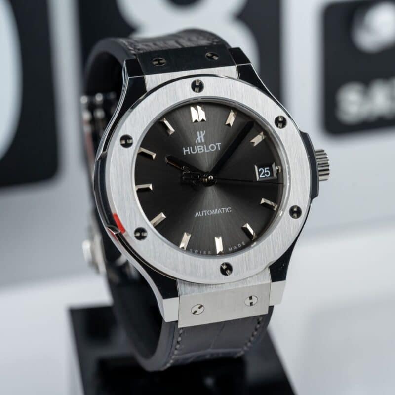 ĐỒNG HỒ HUBLOT CLASSIC FUSION REP 11 MẶT ĐEN 38MM