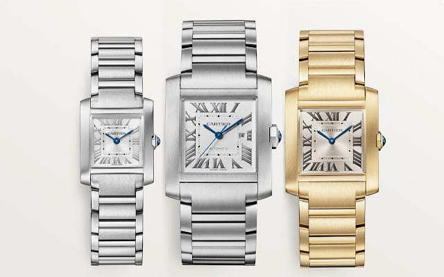 Giới thiệu bộ sưu tập đồng hồ Cartier Tank Française mới năm 2023