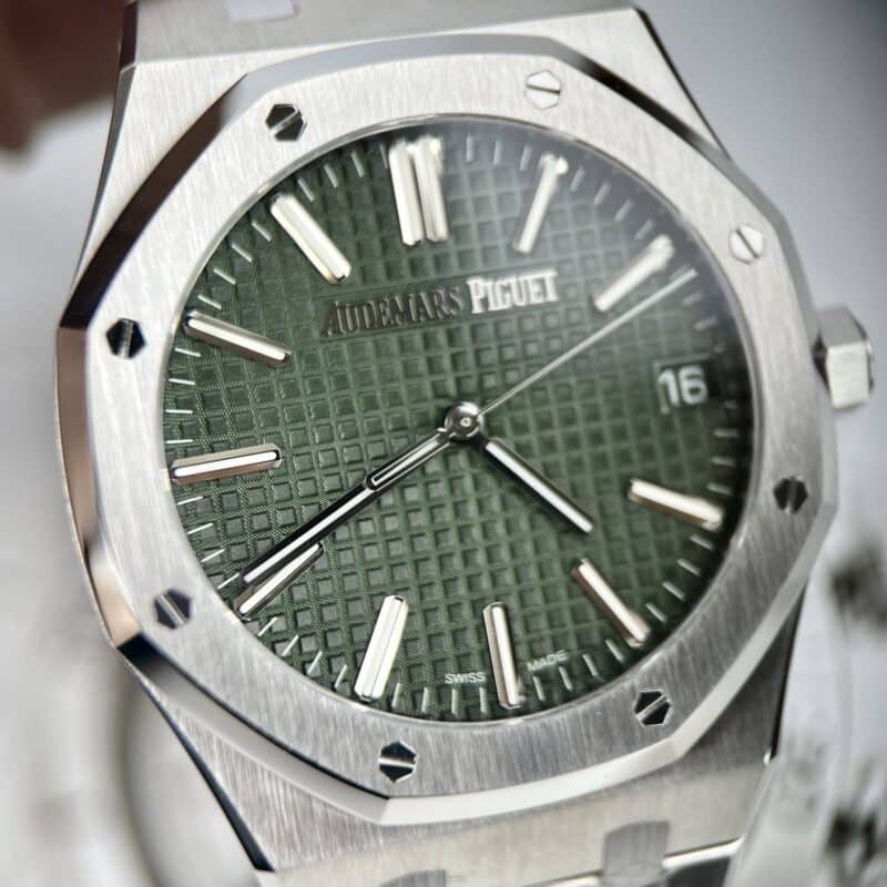 ĐỒNG HỒ AUDEMARS PIGUET ROYAL OAK 15500 REP 11 MẶT XANH RÊU