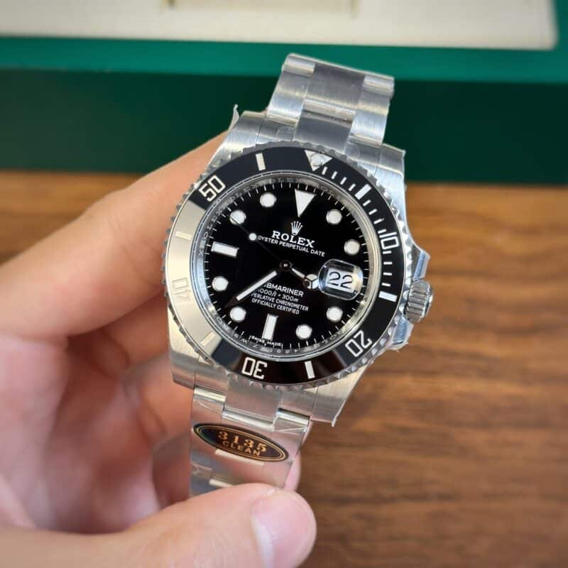 ĐỒNG HỒ ROLEX SUBMARINER 126610LN MÀU ĐEN REP 1:1 CLEAN FACTORY