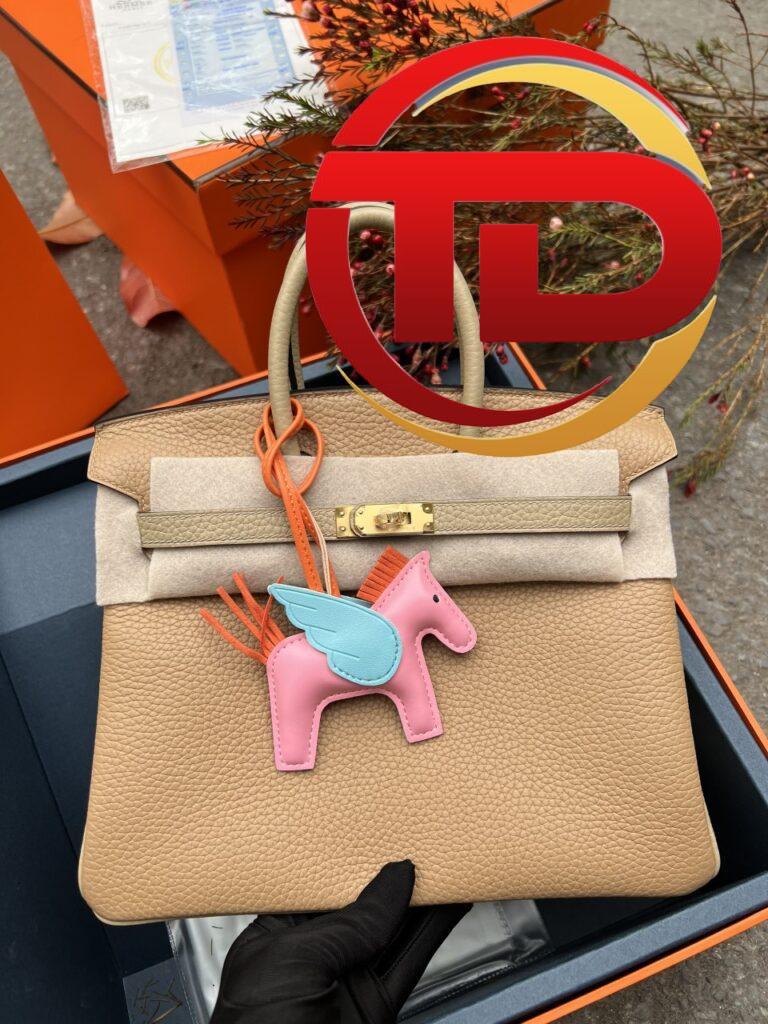 TÚI HERMES BIRKIN 25 SWIFT KHÂU TAY SIÊU CẤP LIKE AUTH MÀU BE