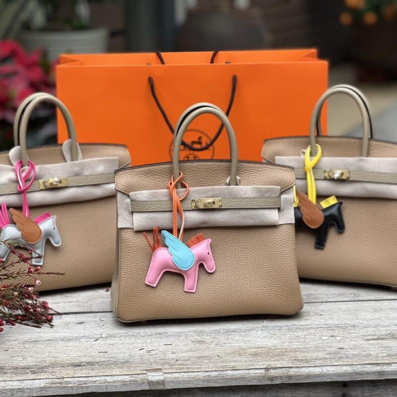 TÚI HERMES BIRKIN 25 SWIFT KHÂU TAY SIÊU CẤP LIKE AUTH MÀU BE