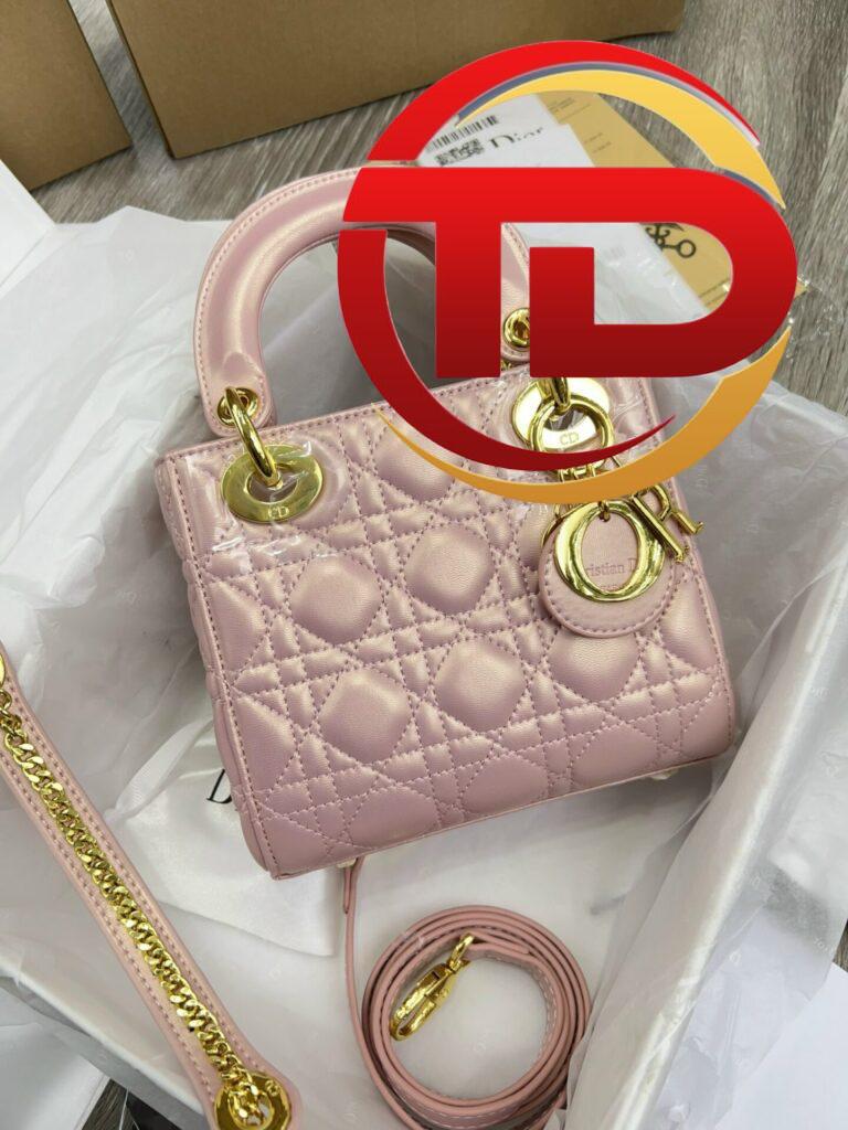 TÚI XÁCH LADY DIOR MINI SIZE NGUYÊN BẢN TAG VÀNG