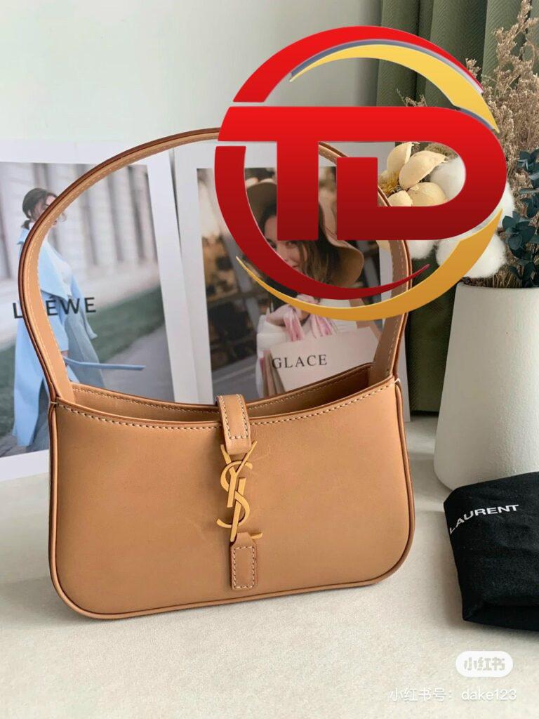 TÚI YSL SAINT LAURENT LE 5 À 7 SMALL HOBO LEATHER BAG SUPER