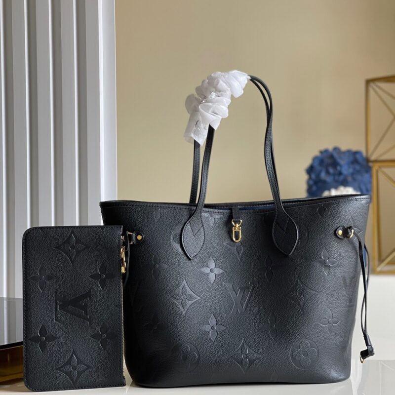 TÚI LV LOUIS VUITTON NEVERFULL MM TOTE BAG SIÊU CẤP MÀU ĐEN