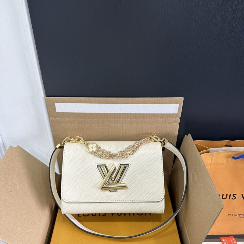 TÚI LV NGUYÊN BẢN LOUIS VUITTON TWIST MM EPI BAG NGUYÊN BẢN