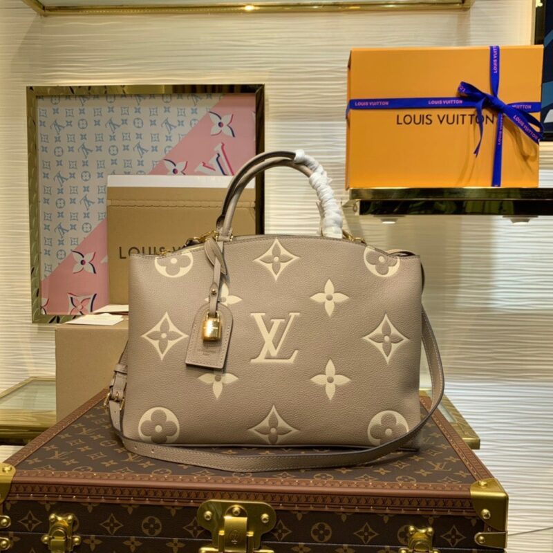 TÚI LOUIS VUITTON PETIT PALAIS MONOGRAM EMPREINTE MÀU NÂU SIÊU CẤP