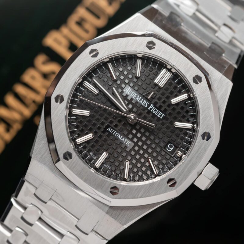 AUDEMARS PIGUET ROYAL OAK 15450ST BLACK DIAL BEST REPLICA 37MM