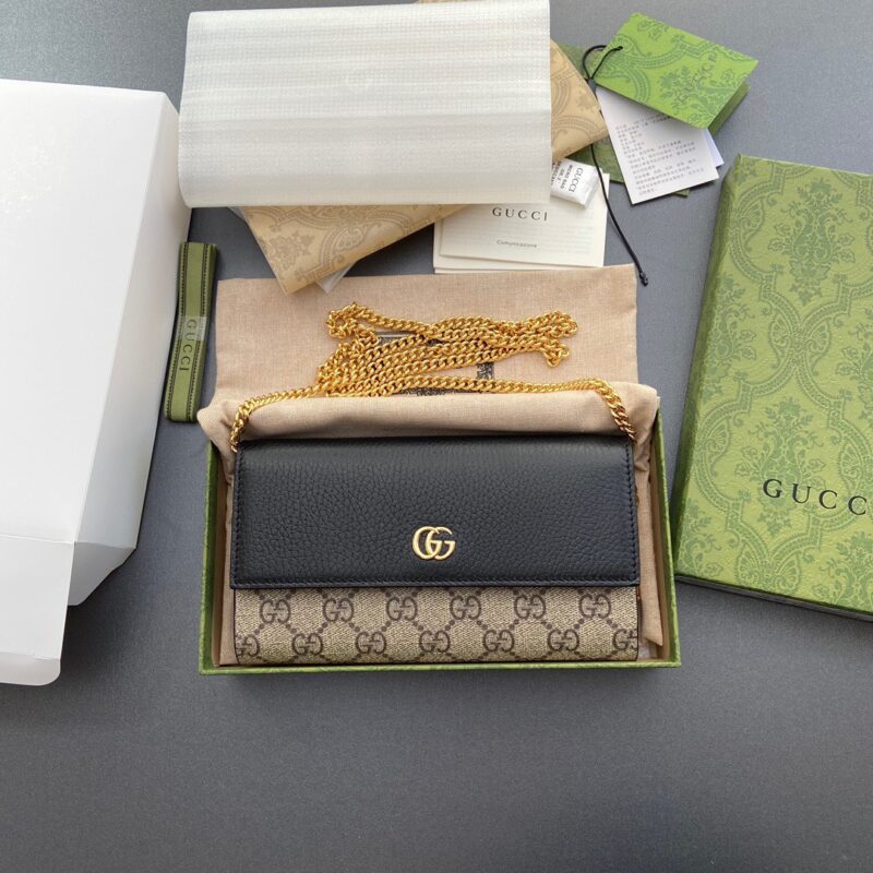 VÍ GUCCI GG MARMONT CHAIN WALLET SIÊU CẤP